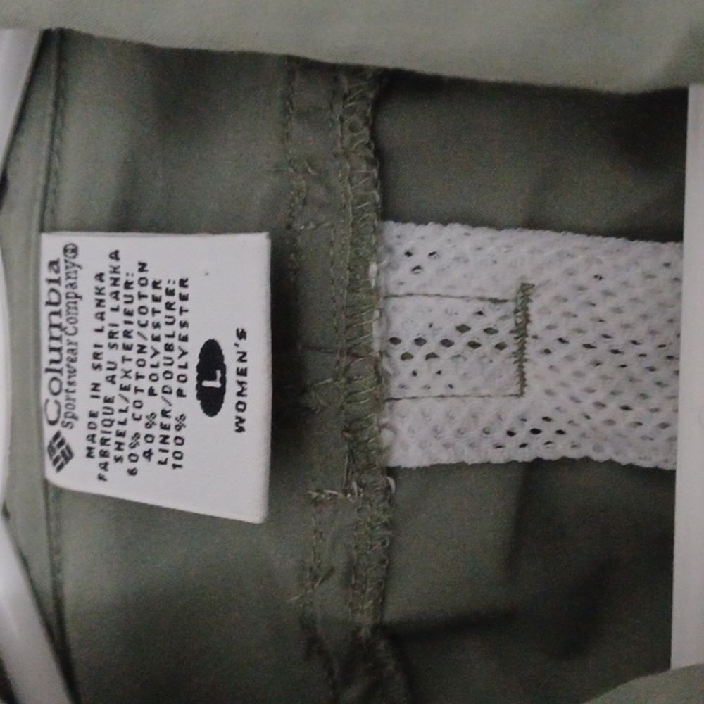 Columbia Sportswear Company long sleeve shirt Pine Green